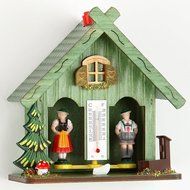 German Black Forest weather house green TU 894 gruen