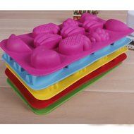 Bhbuy Silicone Bar Kitchen DIY Ice Cube Jelly Mould Cake Chocolate Cake Pudding Mold N3