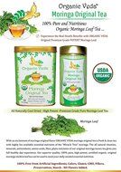 Organic Moringa Ginger Tea (Loose Leaf Tea). USDA Certified Organic. Rich in Antioxidants and Daily Needed Essential... N8