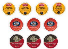 Coffee &amp; Chicory Sampler Keurig K-Cups Variety Box, 10 Count