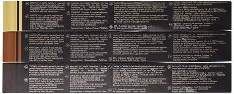 Nespresso OriginalLine: Vanilio,Ciocattino, Caramelito, 30 Count N2