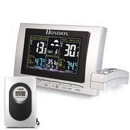 Homdox Multi-functional Wireless Weather Forecast Station Clock Indoor Outdoor Temperature Humidity Monitor with...