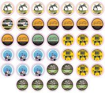 Two Rivers Flavored Sampler Pack Single-Cup Coffee for Keurig K-Cup Brewers, 40 Count