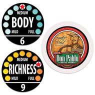 2LB Cafe Don Pablo Gourmet Coffee Signature Blend - Medium-Dark Roast Coffee - Whole Bean Coffee - 2 Pound ( 2... N5