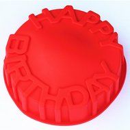 T&amp;B DIY Birthday cake chiffon cake pastry cake mold for Ovens,Silicone Mold Cake Decorating Tools kitchen bakeware...