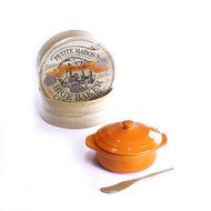 Wildly Delicious Petite Maison Brie Baker in Tangerine Orange