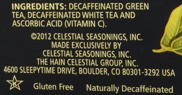 Celestial Seasonings Decaf Green Tea Bags - 40 ct N4