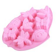 Leegoal (TM) 6 Cavity Snowflake Silicone Non Stick Cake Bread Mold Chocolate Jelly Candy Baking Mould N27