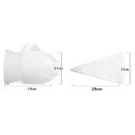 Generic 8 Pieces 304 Stainless Steel Nozzles Tips and Pastry Bag Set,Cake Decorating Tool Kit,6 Decorating Tips...