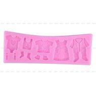 Yosoo Letter Flag Bunting Silicone Fondant Mold Cake Decorating Chocolate Mould Baking