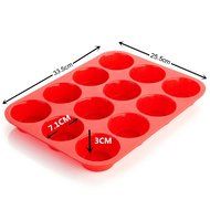 Leegoal (TM) 6 Cavity Snowflake Silicone Non Stick Cake Bread Mold Chocolate Jelly Candy Baking Mould N32