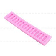 Yosoo Letter Flag Bunting Silicone Fondant Mold Cake Decorating Chocolate Mould Baking N3