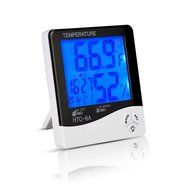 Intsun Multifunction HTC-8A LCD Wireless Digital Night Light Luminous Thermometer Hygrometer Humidity Meter Alarm... N2
