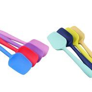 BleuMoo Silicone Spoon Utensil Heat Resistant Non-Scratch Spatula Cooking Baking Tools N6