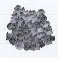 Yosoo Letter Flag Bunting Silicone Fondant Mold Cake Decorating Chocolate Mould Baking N13