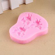 Yosoo Letter Flag Bunting Silicone Fondant Mold Cake Decorating Chocolate Mould Baking N14
