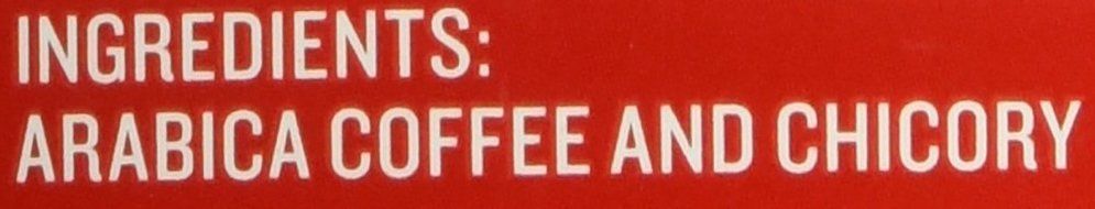 French Market Coffee &amp; Chicory, City Roast (Dark Roast), 12-ounce Cans (Case of 12) N4