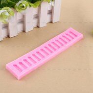 Yosoo Letter Flag Bunting Silicone Fondant Mold Cake Decorating Chocolate Mould Baking N18