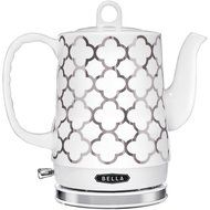 Convenient 1200W Auto Shut-off 1.2 L Ceramic Kettle, Silver