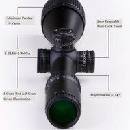 Hunter Rifle Scope Discovery Optical V-z 4.5-18x44sf Mil-dot Reticle Side Parallax with Side Focal for Hunting... N35