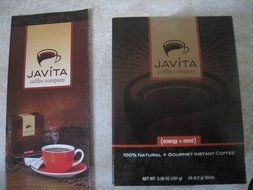Javita (energy + mind) Gourmet Instant Coffee (Single Kit - 1 box) N2