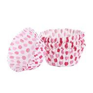 Crystallove 600pcs Random Colorful Paper Cupcake Liners Muffin Cups Baking Wrappers (Top Size2.5"x600pcs) N8