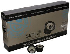 The Coffee Bean &amp; Tea Leaf Cbtl Distinto Espresso Capsules, 10 Count (Pack of 8) N3