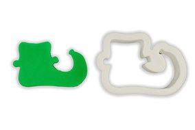 Elf Shoe Cookie Cutter - LARGE - 4 Inches