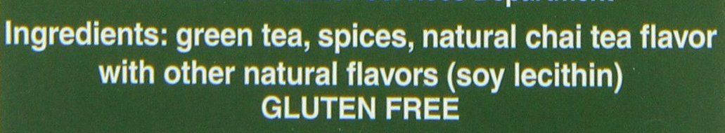 Bigelow Green Tea Chai 20-Count Boxes (Pack of 6) N3