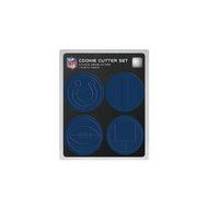 NFL Licensed 4 pieceI Indianapolis Colts Plastic Cookie Cutter Set N2