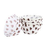 Crystallove 600pcs Random Colorful Paper Cupcake Liners Muffin Cups Baking Wrappers (Top Size2.5"x600pcs) N15