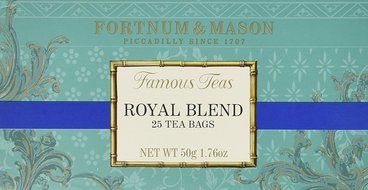Fortnum &amp; Mason British Tea, Royal Blend, 25 Count Teabags (1 Pack) - Model Id Rbsfl098b - USA Stock