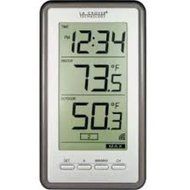 WS-9160U-IT-CBP LA CROSSE CLOCK WIRELESS THERMOMETER DIGITAL WALL DESKTOP