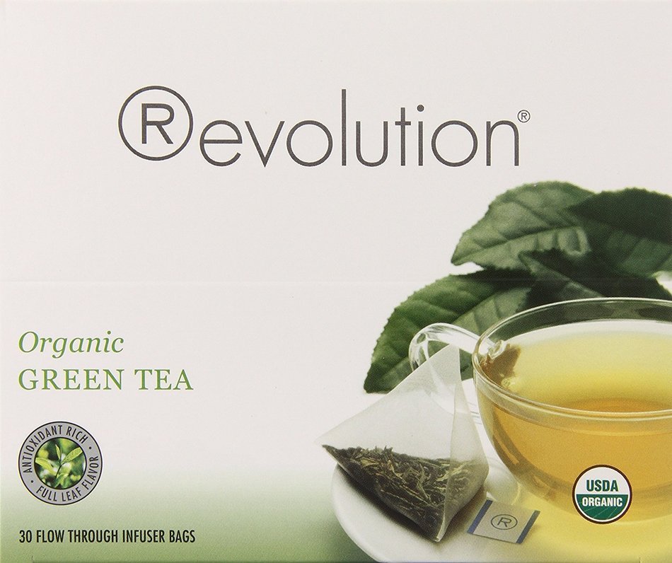 Revolution Tea Organic Green Tea, 30 Count
