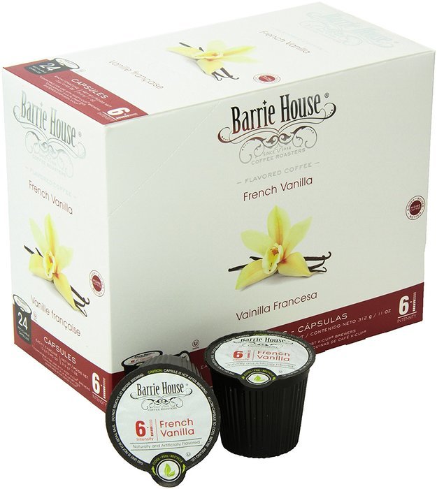 Barrie House French Vanilla Single Cup Capsules, 96 Count N2