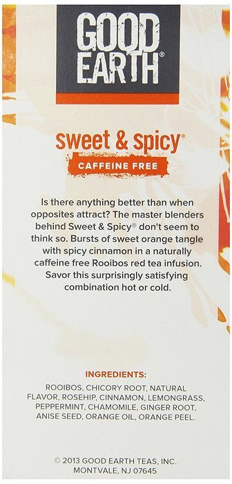 Good Earth Original Caffeine Free Tea Bags - 18 ct N2