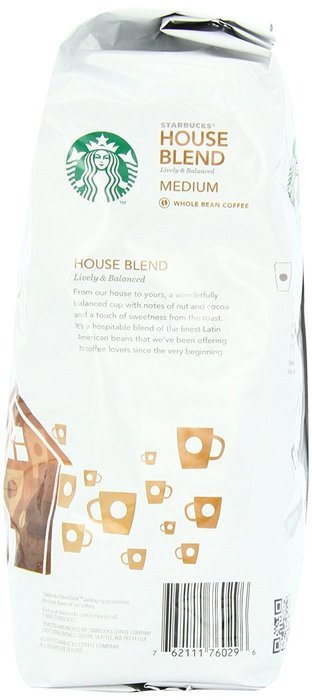 Starbucks House blend Whole Bean Coffee, 32 Ounce N2