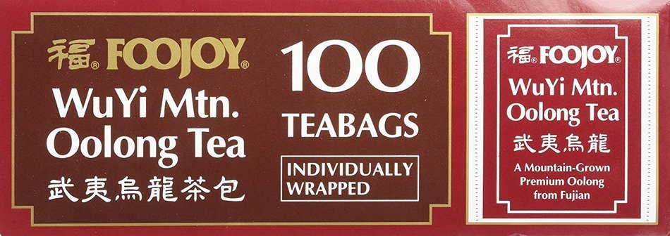 Wu Yi Oolong Tea Wulong Tea 100 Bags Foojoy