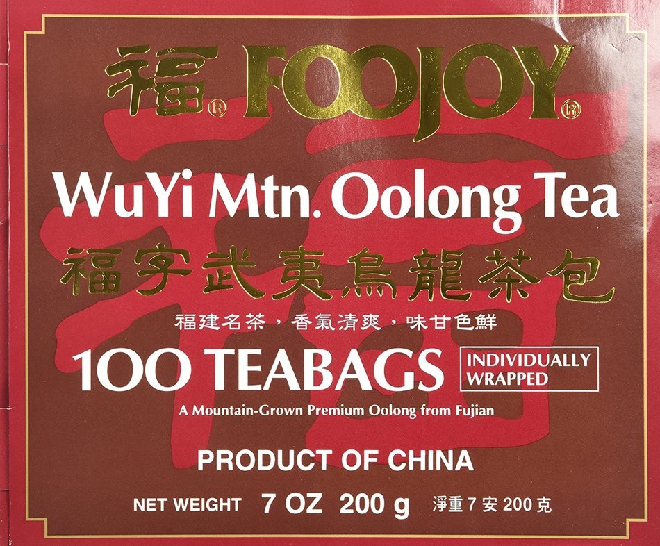 Wu Yi Oolong Tea Wulong Tea 100 Bags Foojoy N5