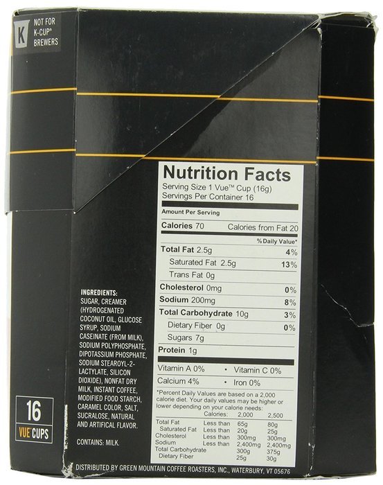 Cafe Escapes Cafe Caramel Vue Pack 16 count N2
