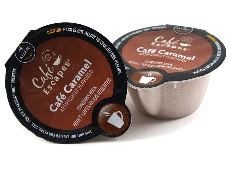 Cafe Escapes Cafe Caramel Vue Pack 16 count N7