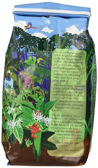 JIMS ORGANIC COFFEE COFFEE BEAN SWT LOVE ORG, 12 OZ N2