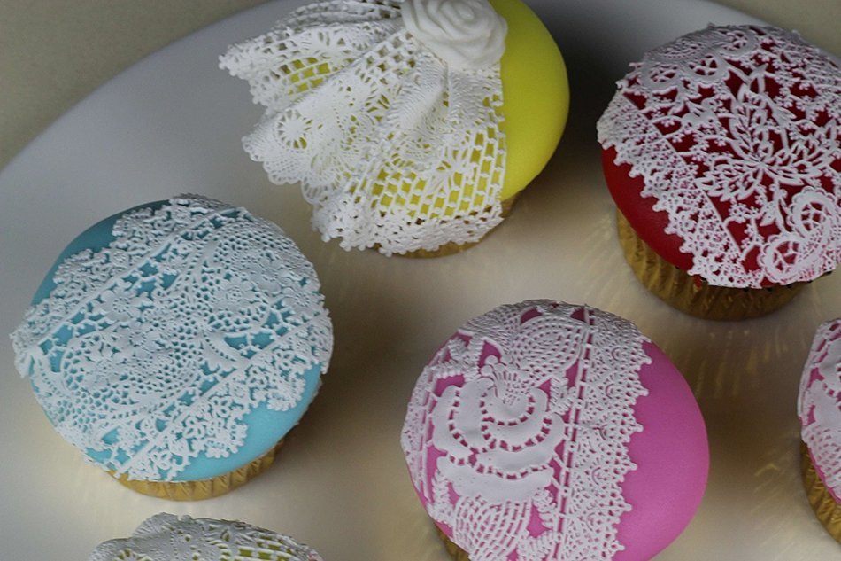 Versailles SLM026 Empire Cake Silicone Lace Mat Edible Sugar Mold - Extra Large N3