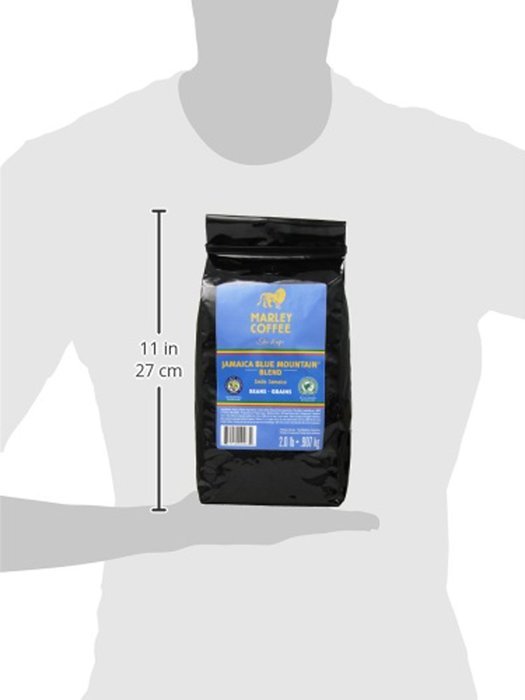 Marley Coffee, Organic Whole Bean Coffee, One Love, 2 Pound N14