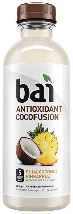 Bai Cocofusion Andes Coconut Lime, Antioxidant Infused Beverage, Cocofusion Andes Coconut Lime, 18 Ounce (Pack... N4
