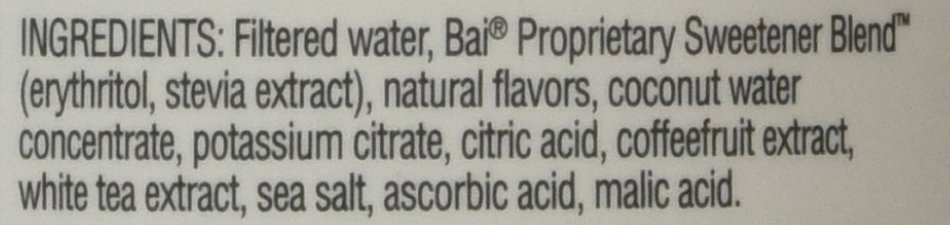 Bai Cocofusion Andes Coconut Lime, Antioxidant Infused Beverage, Cocofusion Andes Coconut Lime, 18 Ounce (Pack... N6