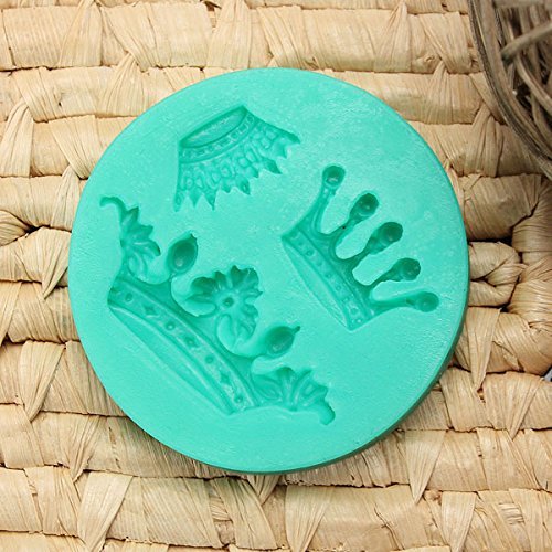 "DIY Crown Baking Mold Silicone Fondant Cake Decorating Mould" shopping N5