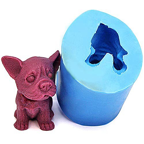 "3D Cute Puppy Silicone Baking Mold Fondant Cake Chocolate Mould" shopping