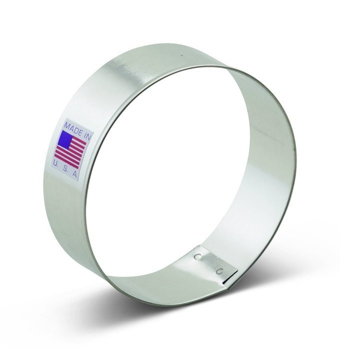 Ann Clark Letter O Cookie Cutter - 3 Inches - Tin Plated Steel