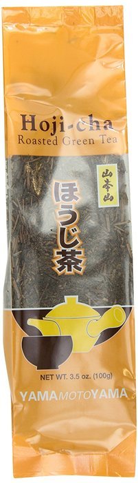 Yamamotoyama Loose Hoji-Cha Roasted Green Tea, 3.5-Ounce Bags (Pack of 6)